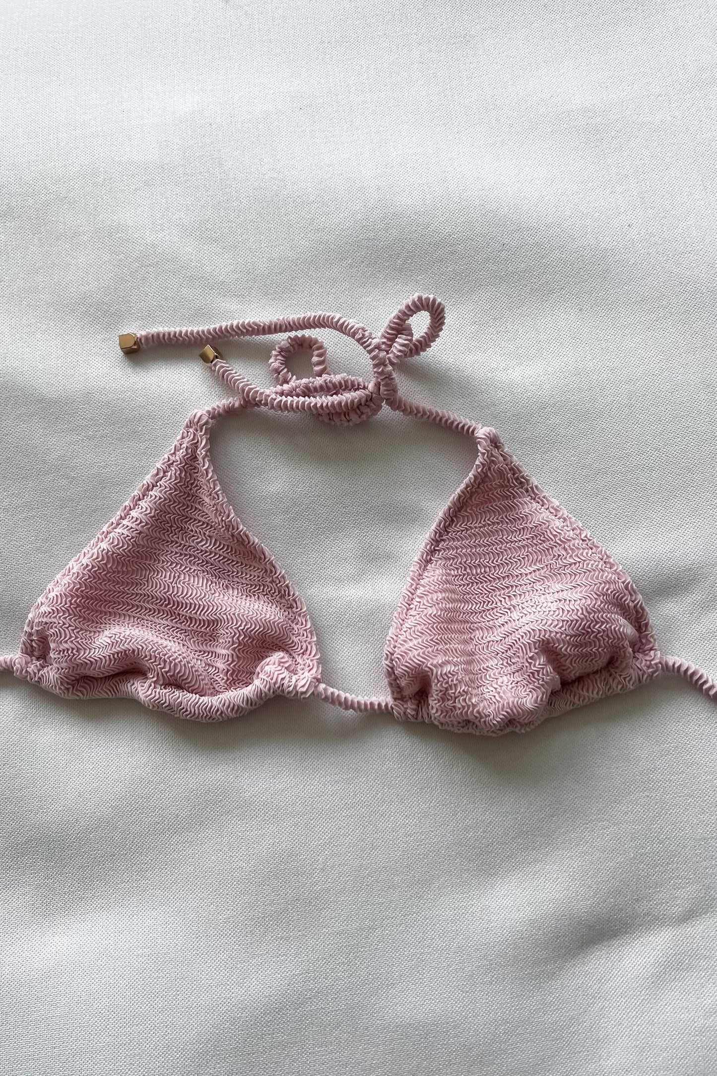 Pink Glow Bikini Top